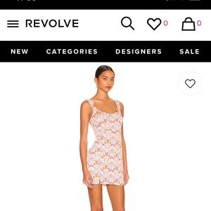NWT Free People Sasha Mini Dress in Ivory Combo